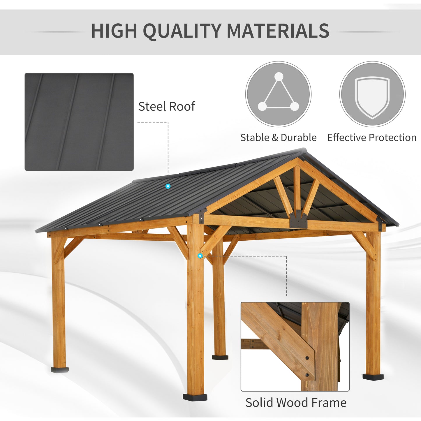 arbecue and cooking pergola