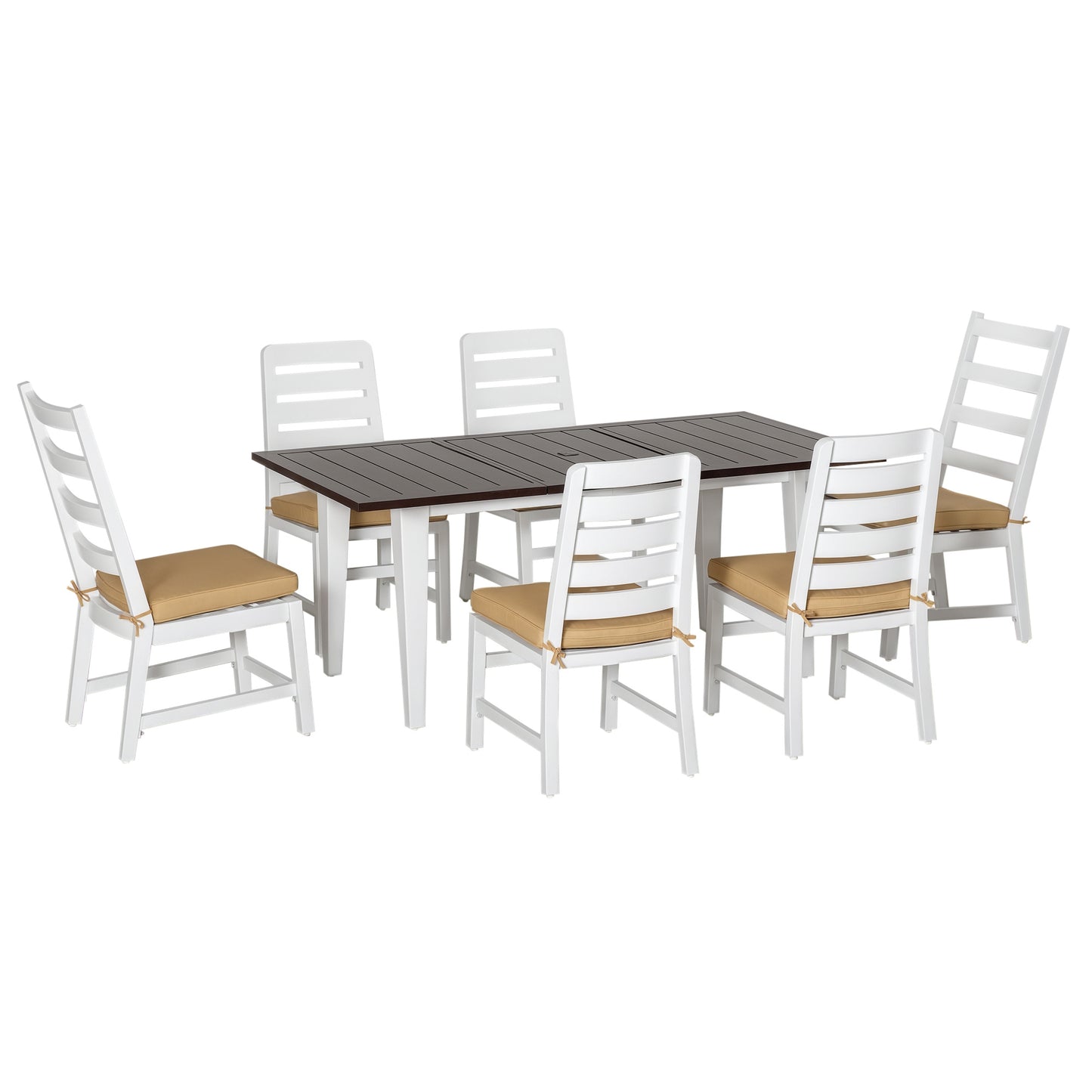 Pieces Patio Furniture Set