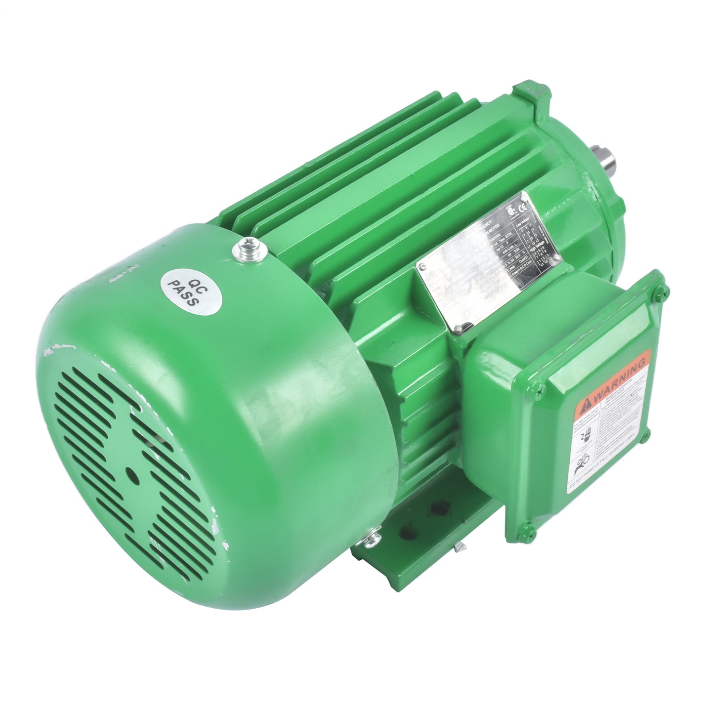 2HP 3 Phase Electric Motor 1800 RPM 145T Frame TEFC 230/460 Volt High Efficiency
